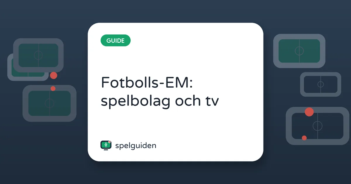 Fotbolls-EM: spelbolag och tv