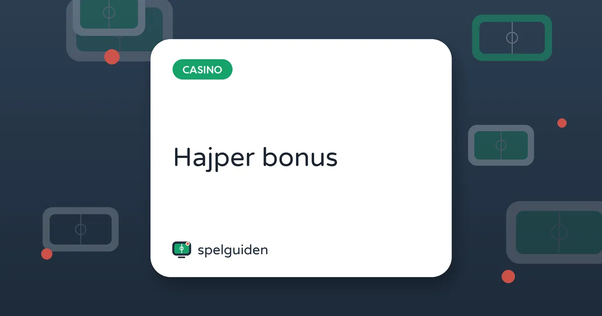 Hajper bonus